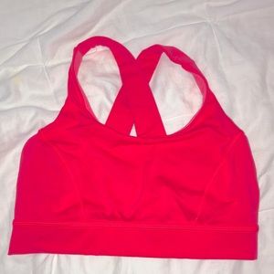 Lululemon sports bra pink